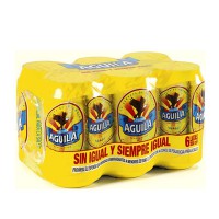 Cervesa en lata sixpac X 330 ML C.u